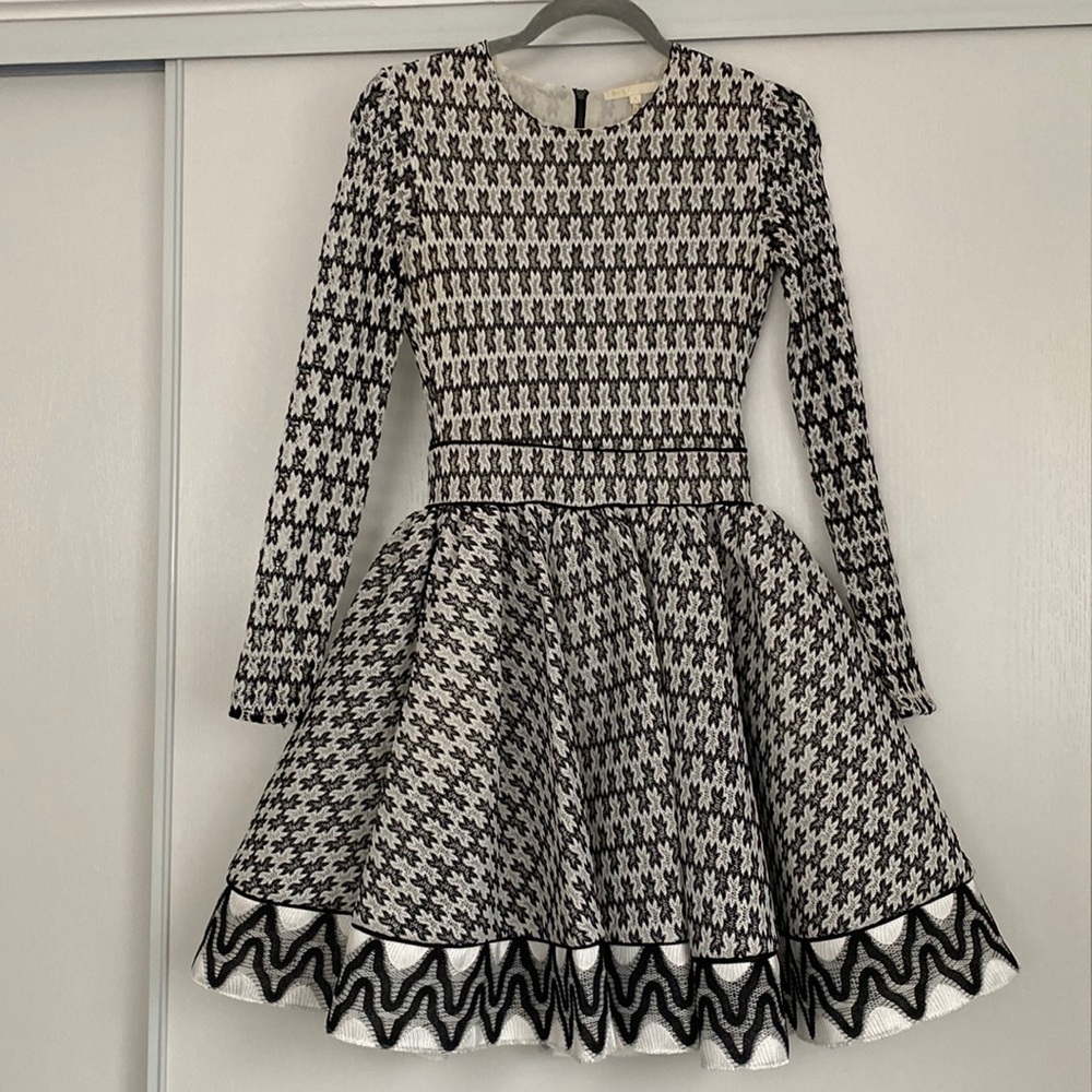 Beautiful black and white Maje dress